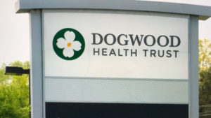 Dogwood Health Trust sign