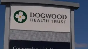 Dogwood Health Trust sign