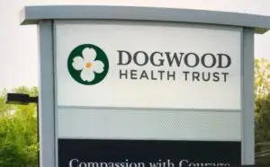 Dogwood Health Trust sign