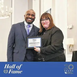Clinton native Alex F. Howard, DrPH, MPH, was inducted into the College of Public Health Hall of Fame on Nov. 8 in Lexington, Ky.