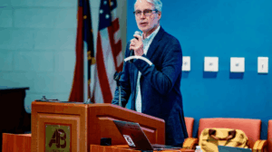 An independent monitor met with community members May 13 to discuss HCA Healthcare's compliance with the terms of its 2019 purchase of Mission Health.